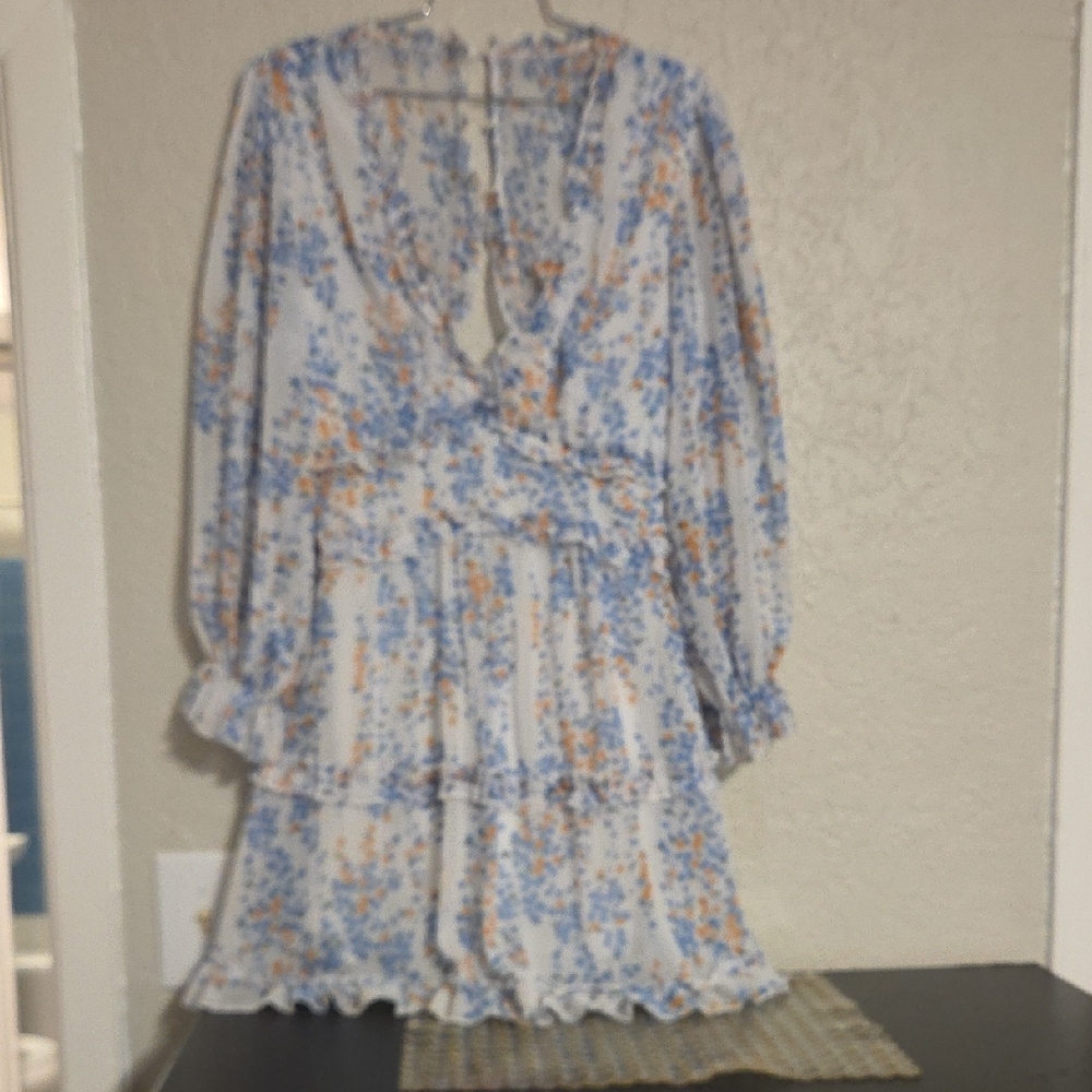 Floral Print Women's Dress